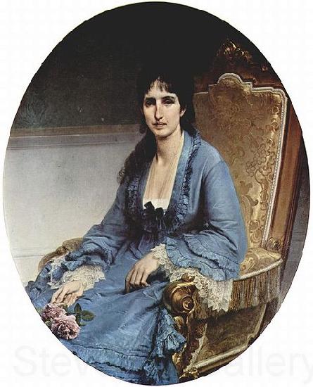 Francesco Hayez Portrat der Antonietta Negroni Prati Morosini Norge oil painting art